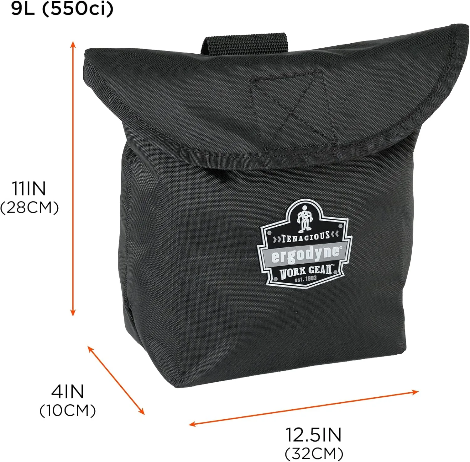 ERGODYNE Arsenal Respirator Carry Pouch - 420D Nylon