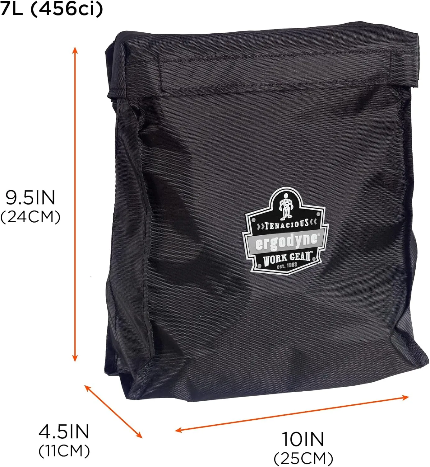 ERGODYNE Arsenal Respirator Carry Pouch - 420D Nylon