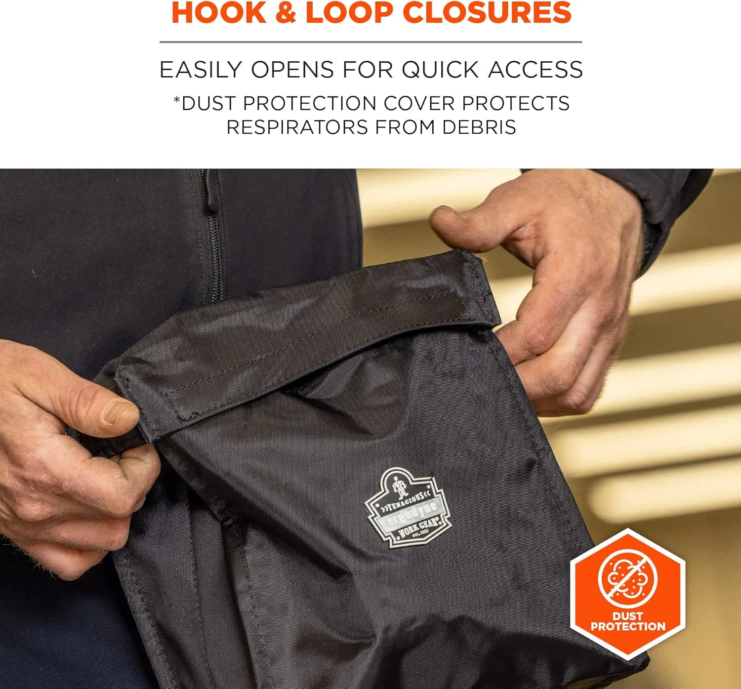 ERGODYNE Arsenal Respirator Carry Pouch - 420D Nylon