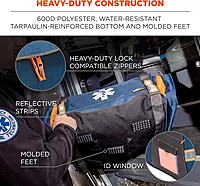 Ergodyne Arsenal 5216 First Responder Medical Trauma Supply Jump Bag for EMS, Police, Firefighters , Blue