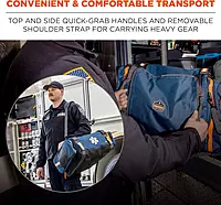 Ergodyne Arsenal 5216 First Responder Medical Trauma Supply Jump Bag for EMS, Police, Firefighters , Blue