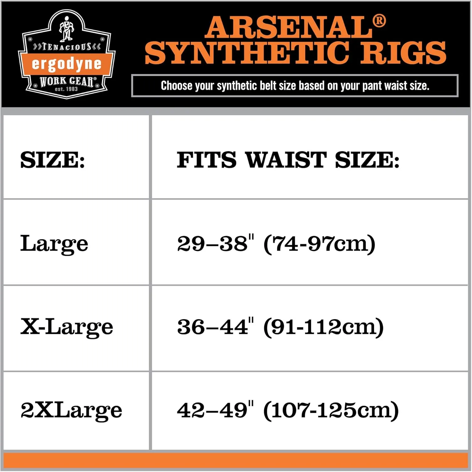 Ergodyne Arsenal Padded Adjustable Tool/Work Belt