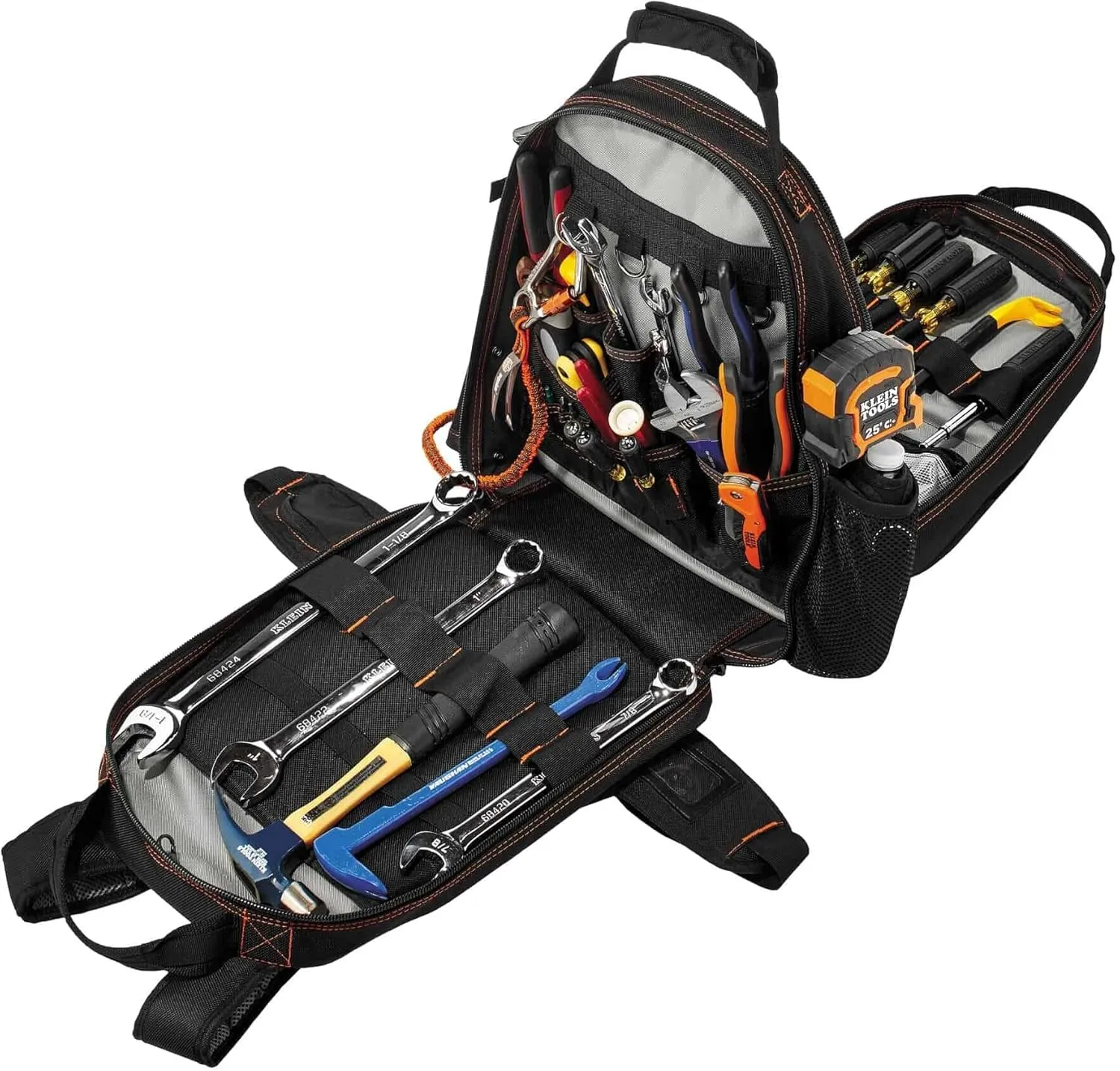 Ergodyne Arsenal 5843 Dual-Compartment Tool Backpack, Black