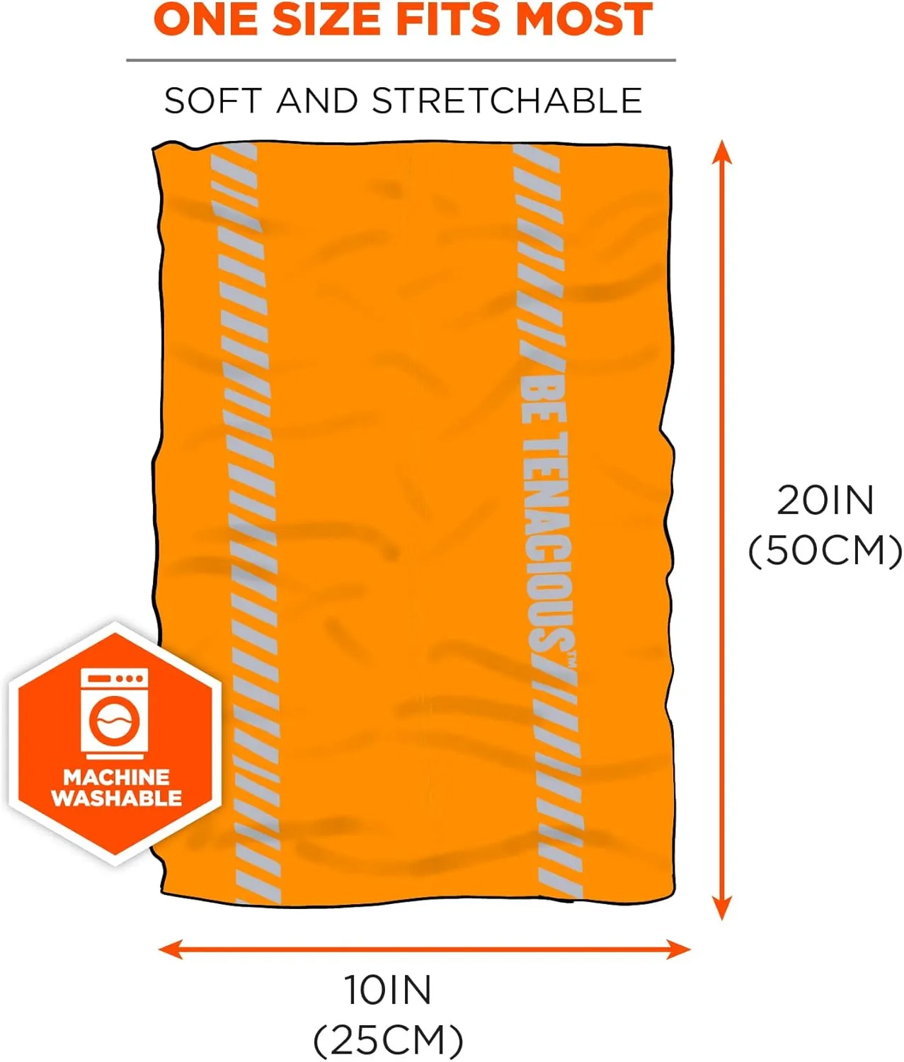 Ergodyne Chill-Its 6487 Cooling Multi-Band Neck Gaiter
