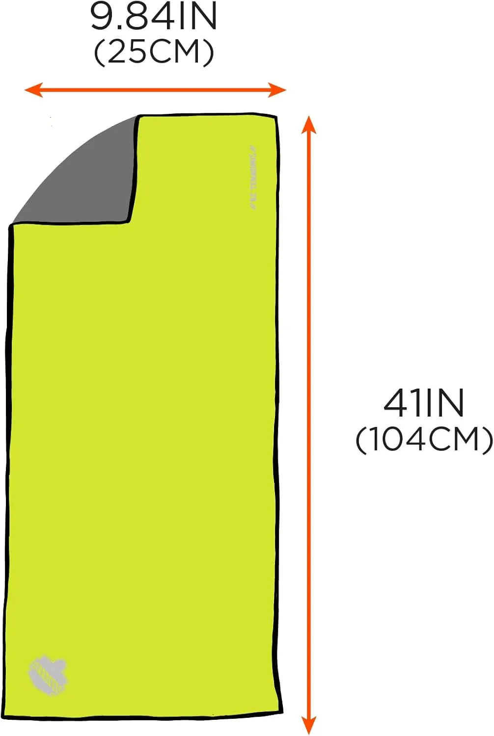 Ergodyne Chill-Its 6602MF Microfiber Cooling Towel