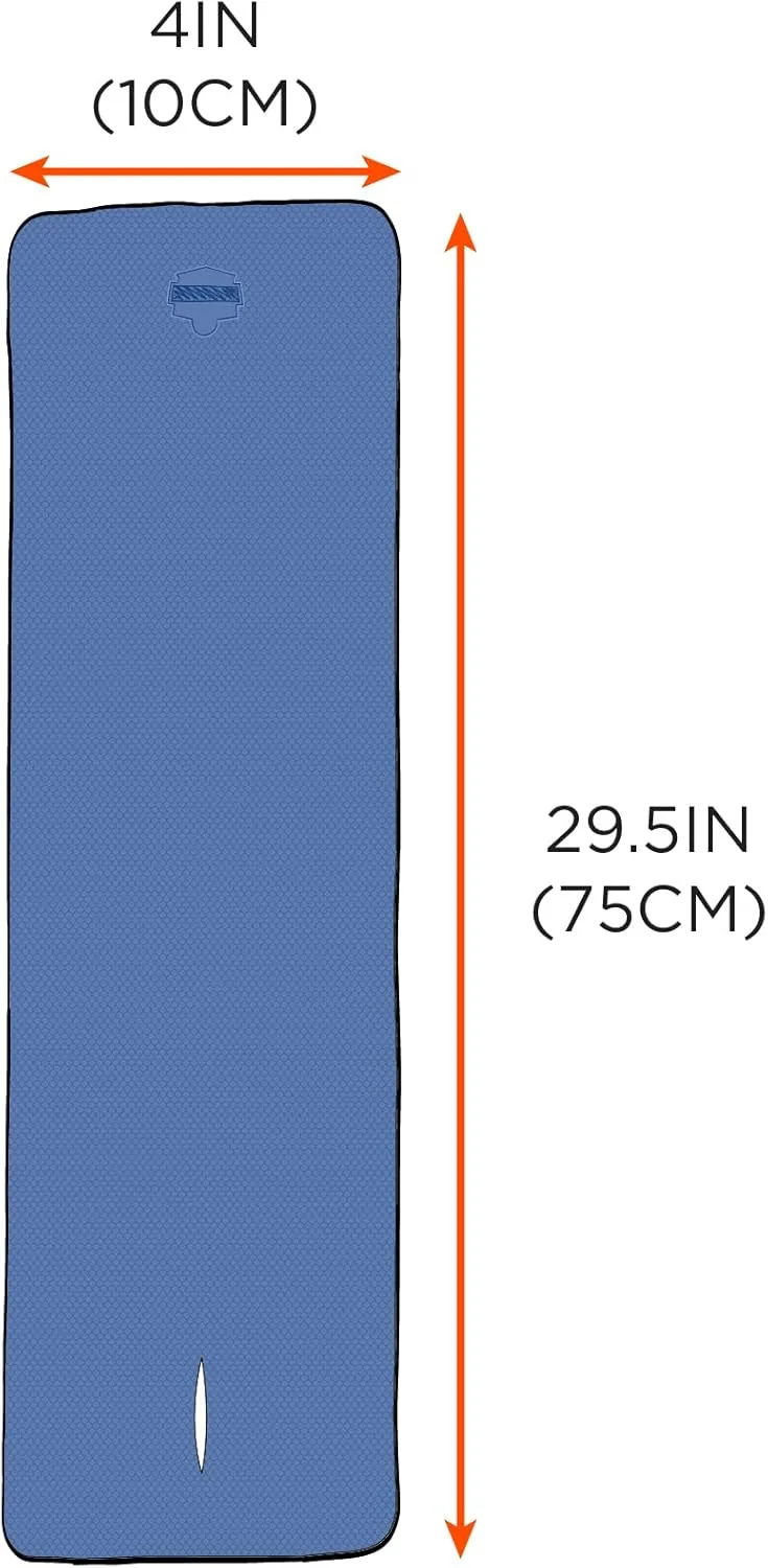Ergodyne Chill Its 6603 Cooling Neck Wrap, Long Lasting Cooling Relief, Blue 4 in x 29-1/2 in 1-Pack Neck Wrap