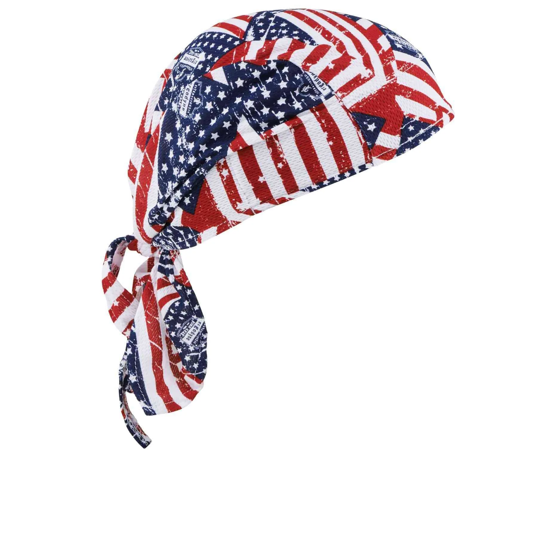 ERGODYNE Chill-Its 6615 High-Performance Bandana Doo Rag with Terry Cloth Sweatband