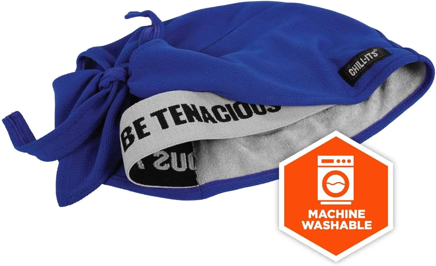 ERGODYNE Chill-Its 6615 High-Performance Bandana Doo Rag with Terry Cloth Sweatband