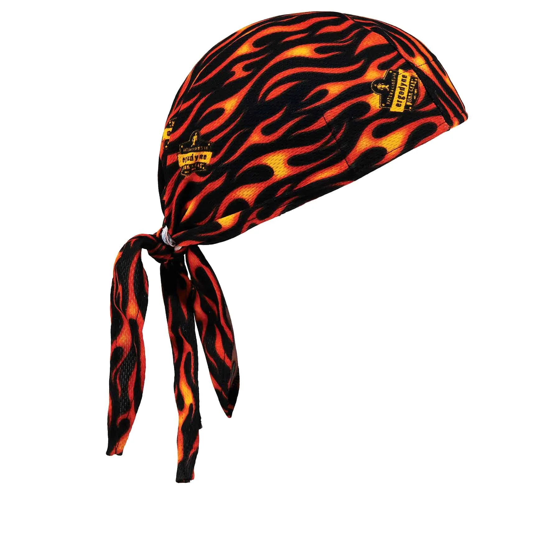 ERGODYNE Chill-Its 6615 High-Performance Bandana Doo Rag with Terry Cloth Sweatband