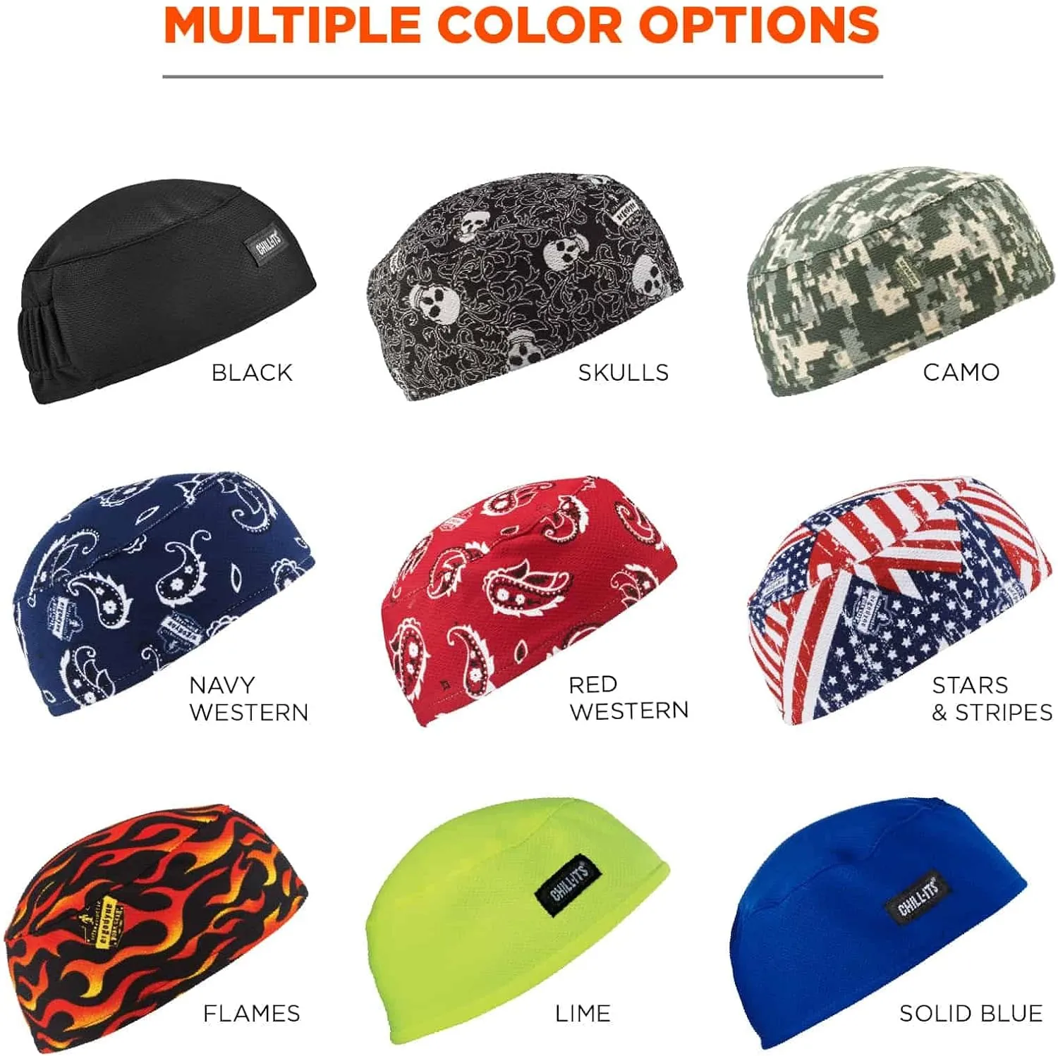 Ergodyne Chill-Its 6630 Skull Cap