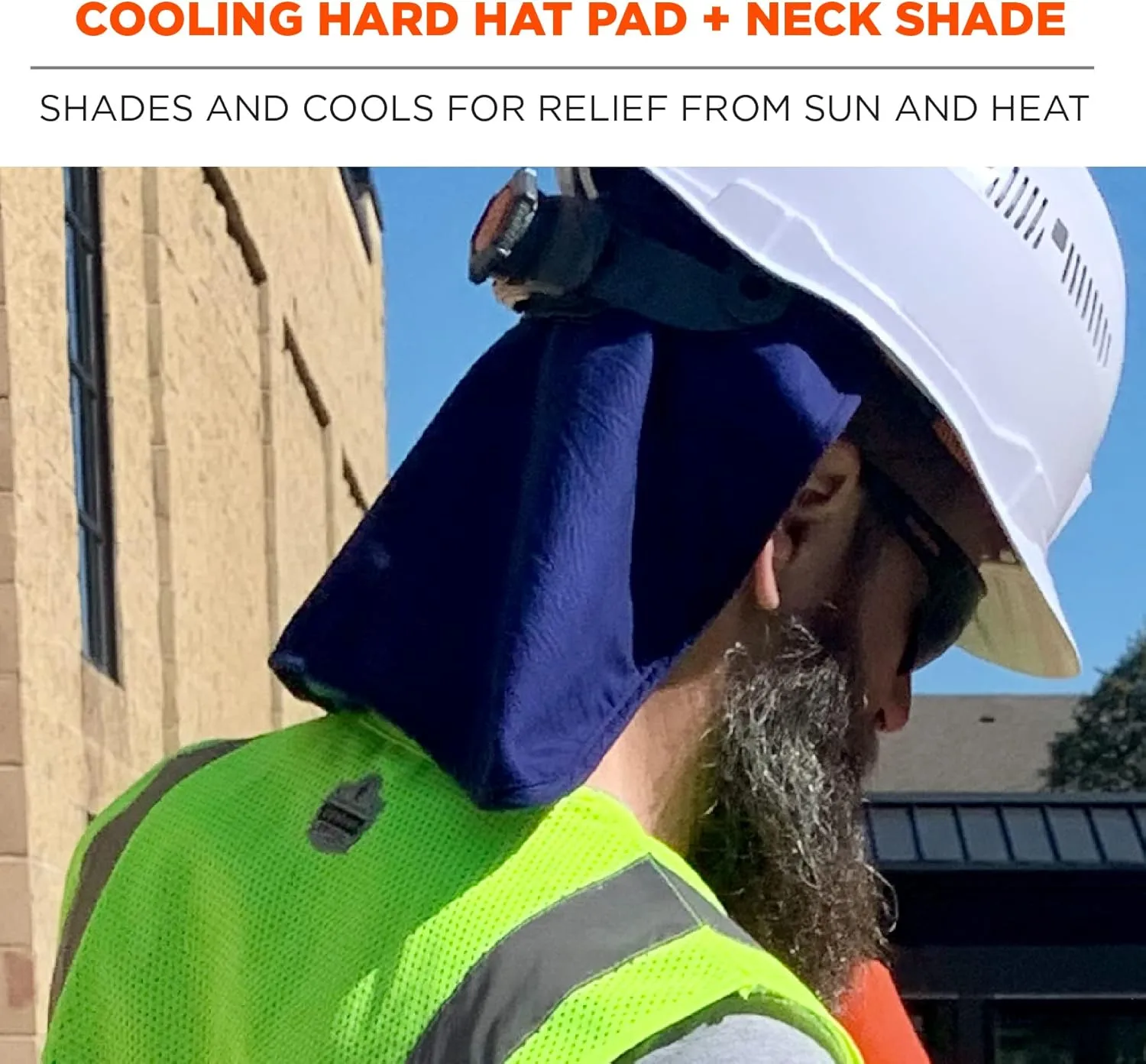 ERGODYNE Chill-Its Evaporative Polymer Cooling Hard Hat Pad