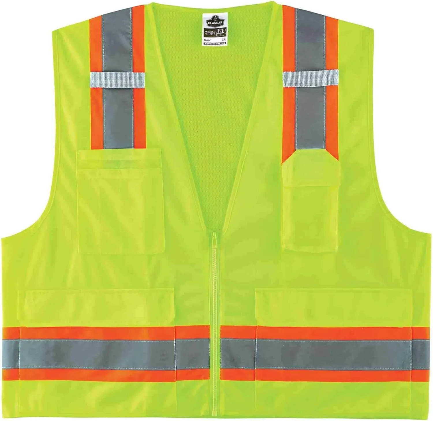 Ergodyne GloWear Class 2 Two-Tone Surveyors Safety Vest