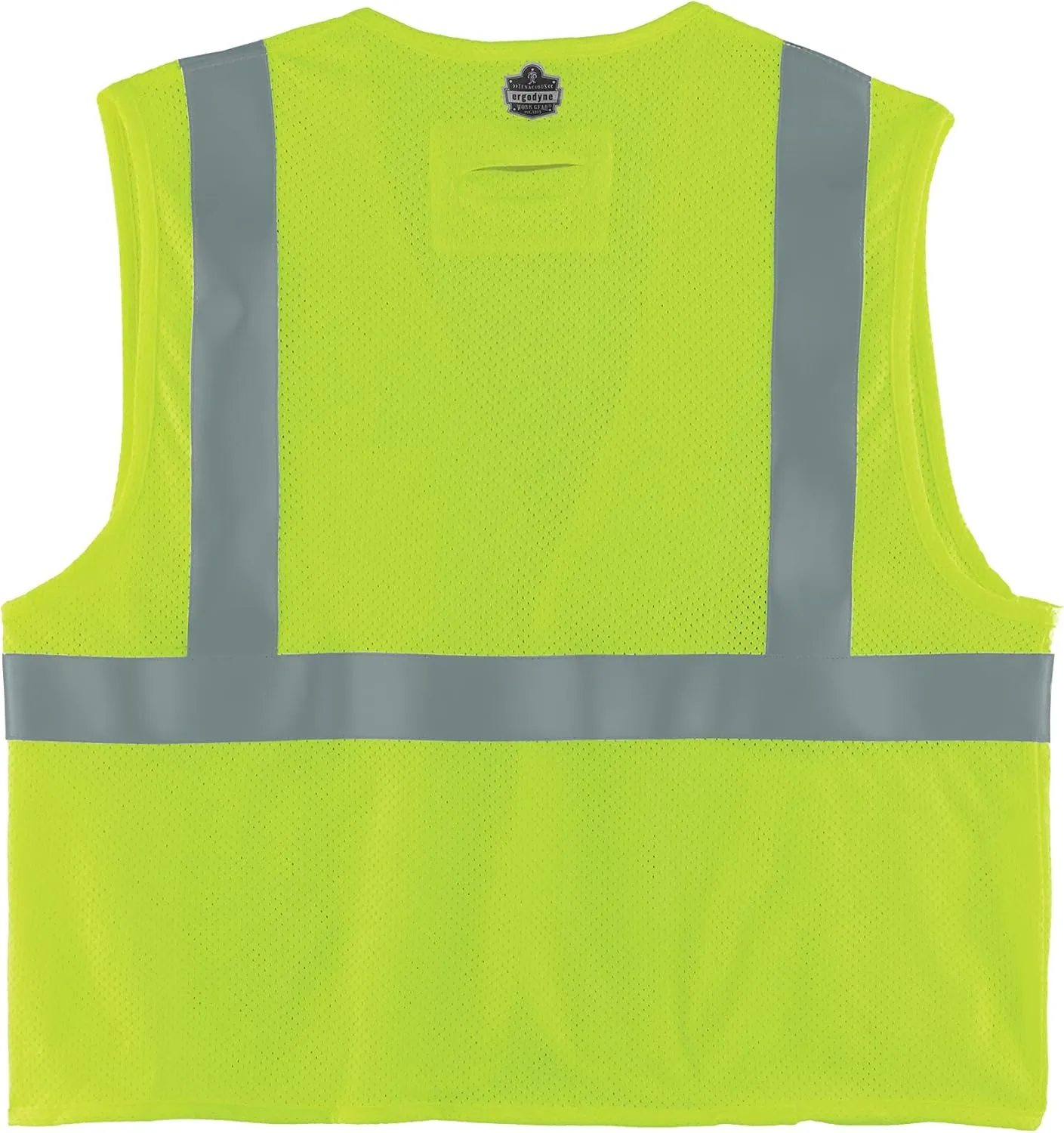 Ergodyne GloWear 8263FRHL Flame Resistant Safety Vest, High Visibility Modacrylic Breathable Mesh, FR Reflective Tape