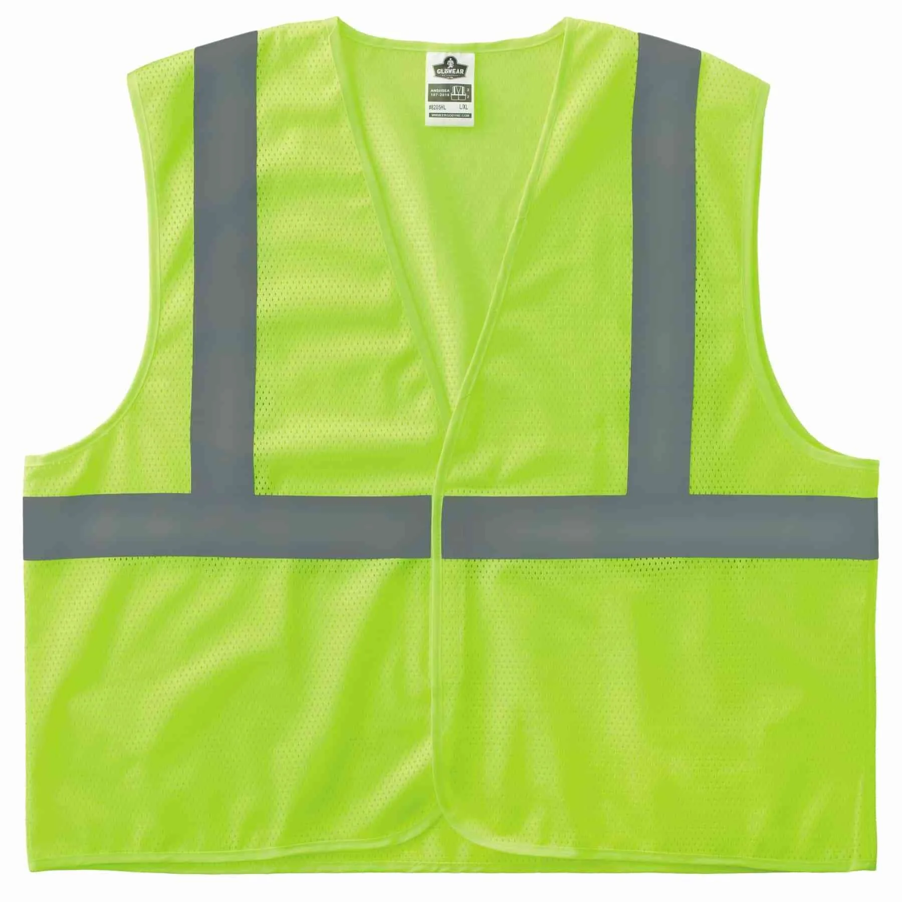 Ergodyne GloWear 8205HL Type R Class 2 Super Econo Mesh Safety Vest