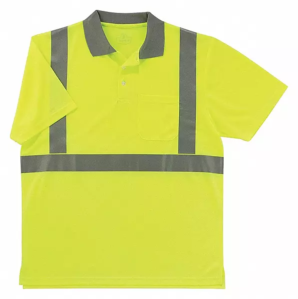 Ergodyne GloWear 8295 Class 2 Polo Shirt Lime 2XL