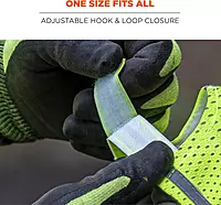 Ergodyne GloWear 8930 Class 2 Hi-Vis Baseball Cap, Lime