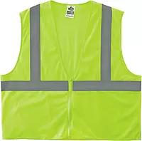 Ergodyne GloWear Safety Vest, Super Econo, Type-R Class 2, XX-Large/3X, Lime, 8205Z