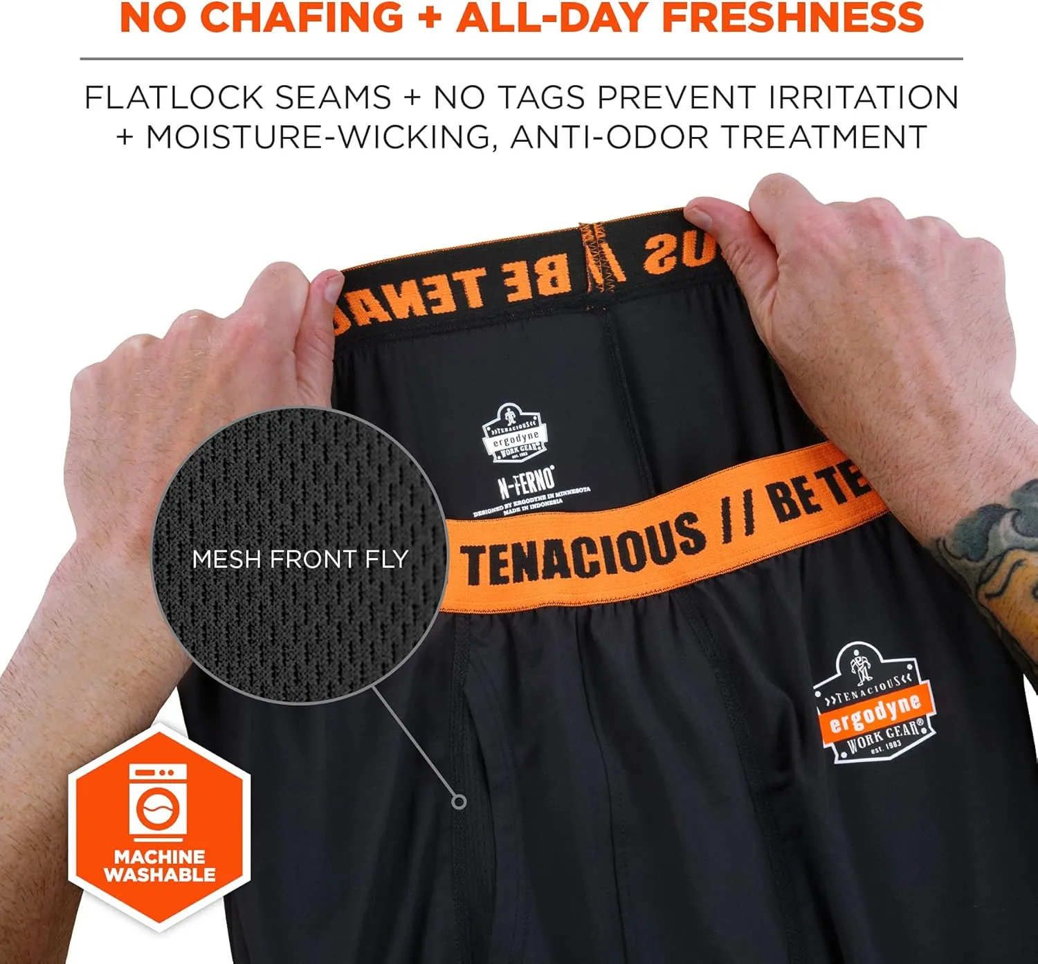 Ergodyne N-Ferno 6481 Lightweight Base Layer Pants
