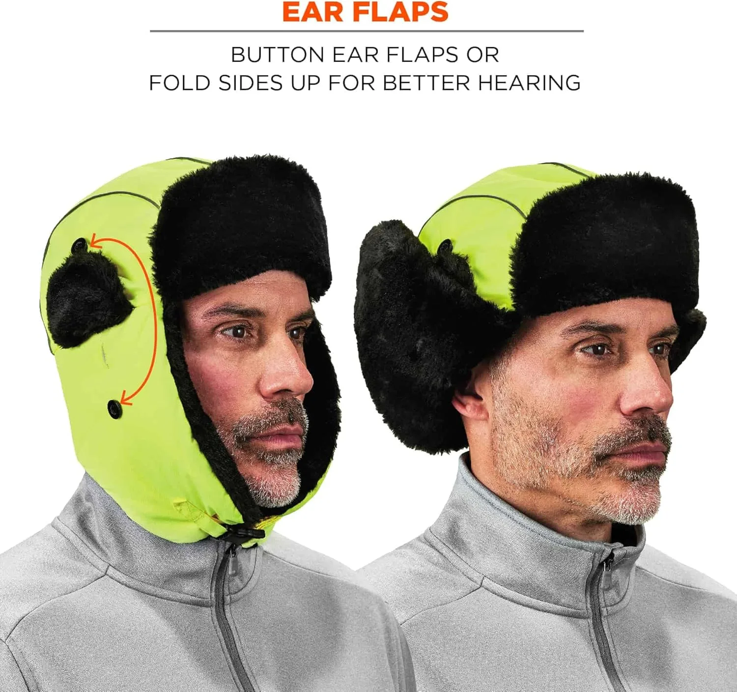 Ergodyne N-Ferno 6802 Thermal Winter Trapper Hat
