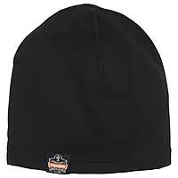 Ergodyne Standard Winter Skull Cap Helmet Liner, Black, One Size