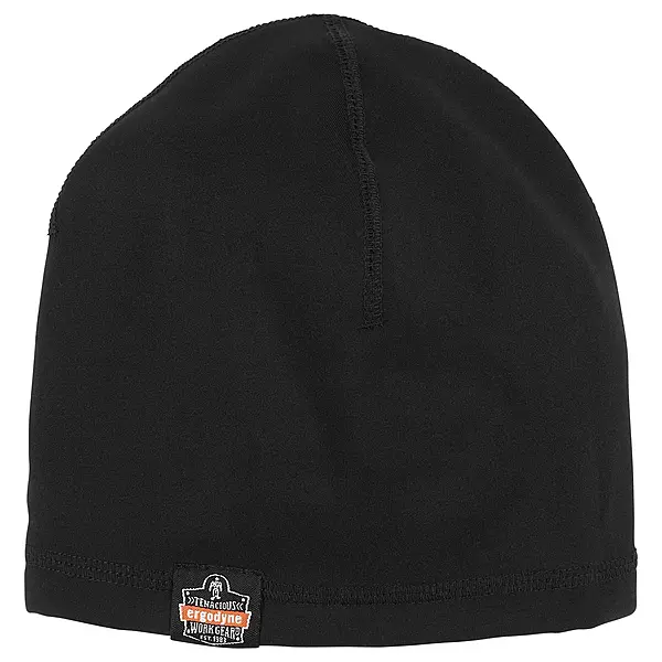 Ergodyne Standard Winter Skull Cap Helmet Liner, Black, One Size