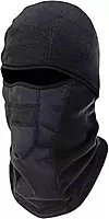 Ergodyne N-Ferno 6823 Balaclava Ski Mask, Wind-Resistant Face Mask, Hinged Design, Each, Black, One Size