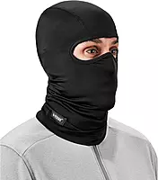 Ergodyne N-Ferno 6832 Spandex Balaclava Face Masks, One Size, Black, Pack Of 12 Masks