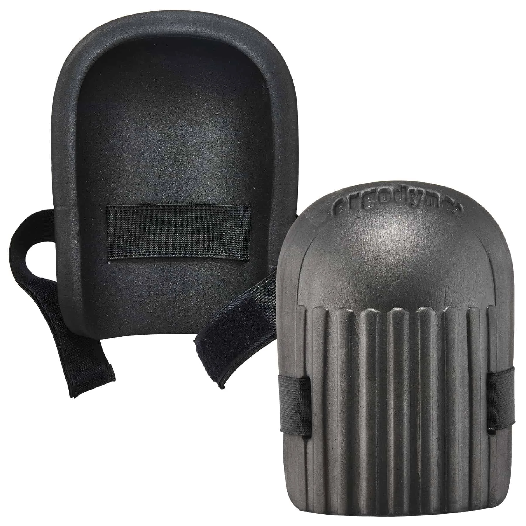 Ergodyne ProFlex 200 Short Cap Light-Duty Copolymer Knee Pads, Black