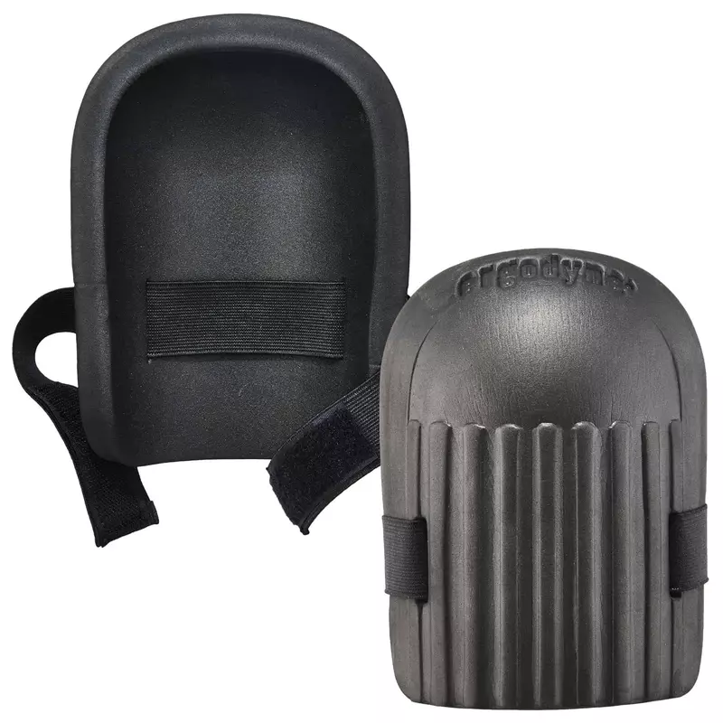 Ergodyne ProFlex 200 Short Cap Light-Duty Copolymer Knee Pads, Black