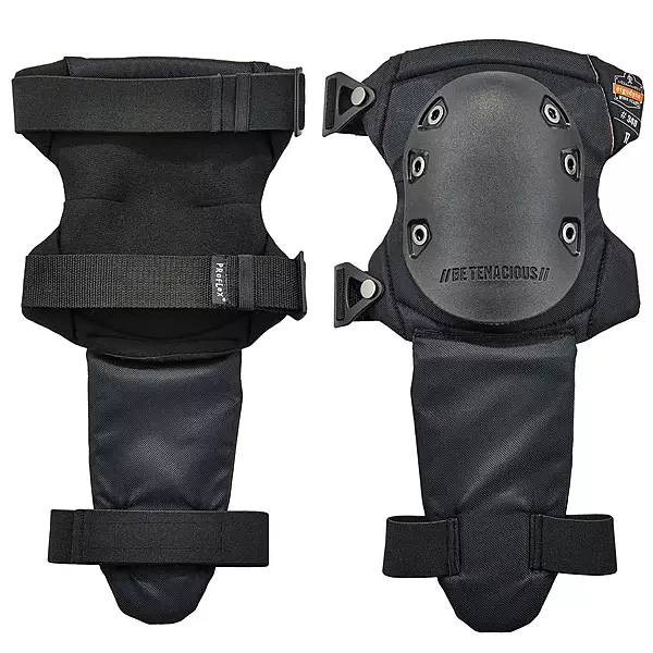 Ergodyne ProFlex 340 Knee Pad with Shin Guard - Black