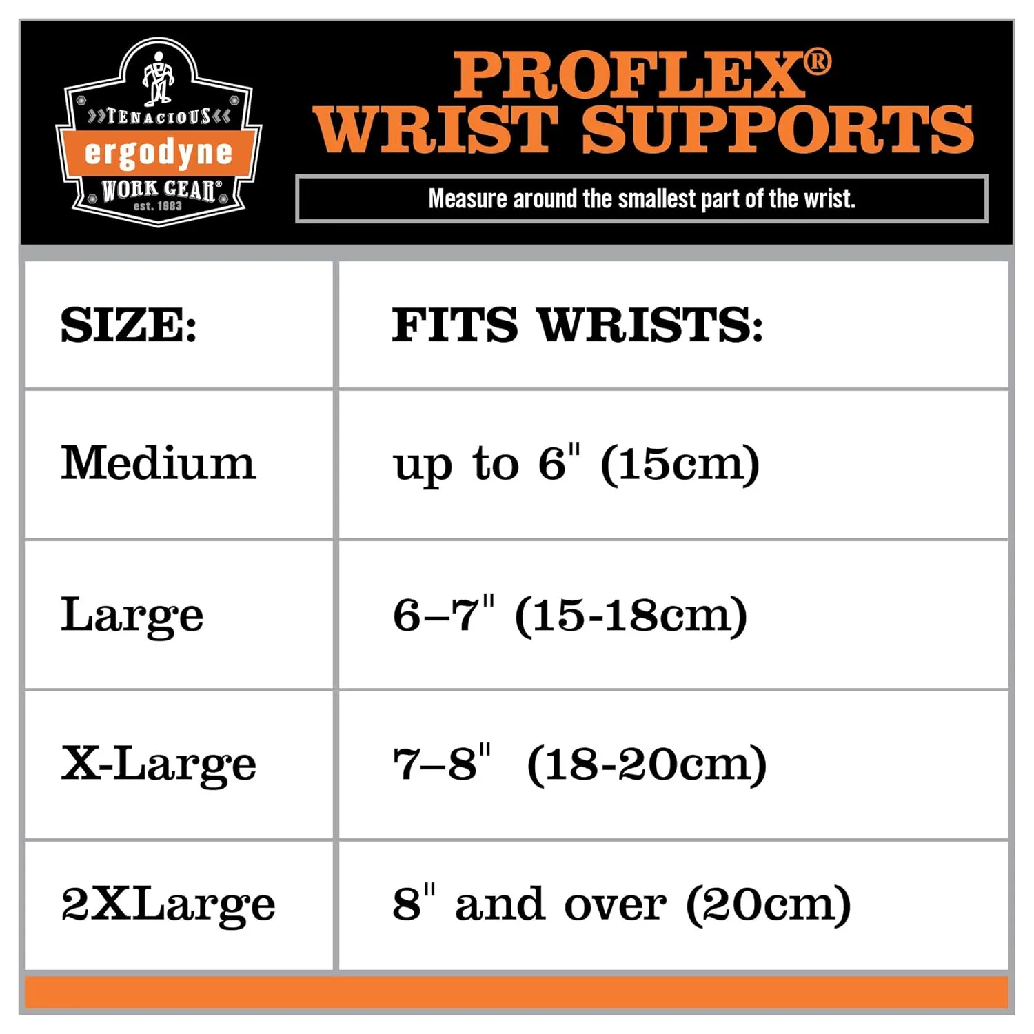 Ergodyne ProFlex 4000 Single-Strap Wrist Support