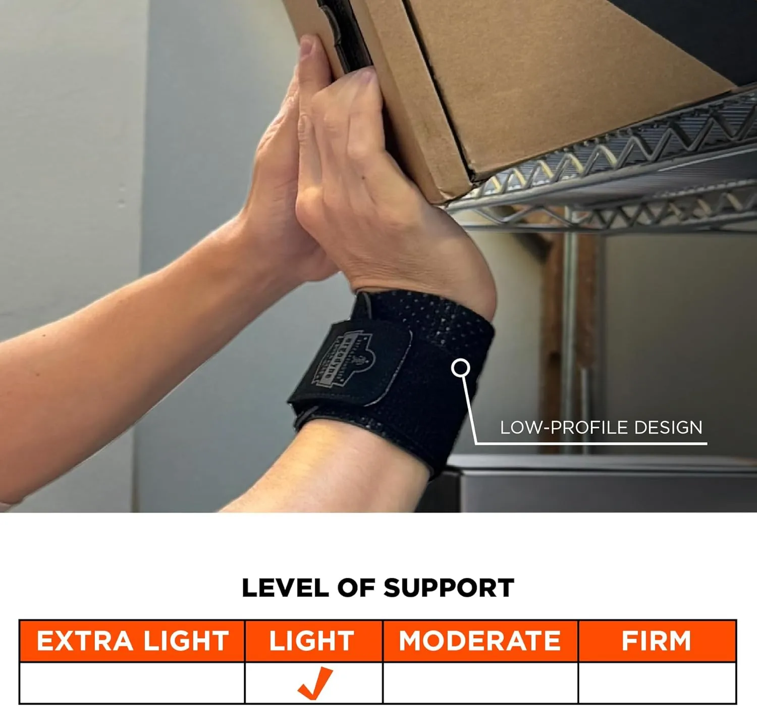 Ergodyne ProFlex 415 Neoprene Wrist Wrap Support, Ambidextrous