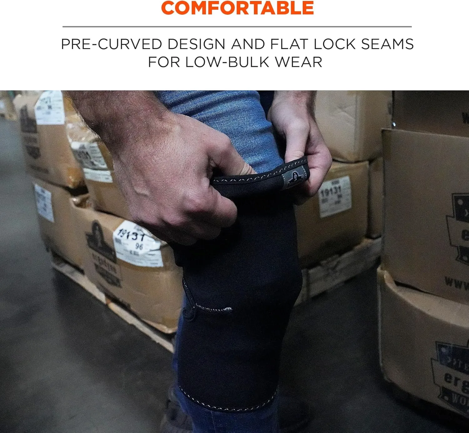 Ergodyne ProFlex 600 Single-Layer Neoprene Knee Sleeve
