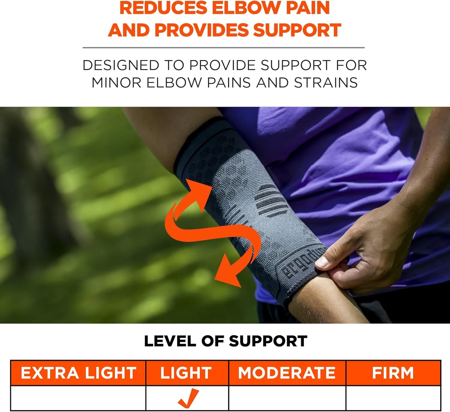 Ergodyne ProFlex 651 Elbow Compression Sleeves
