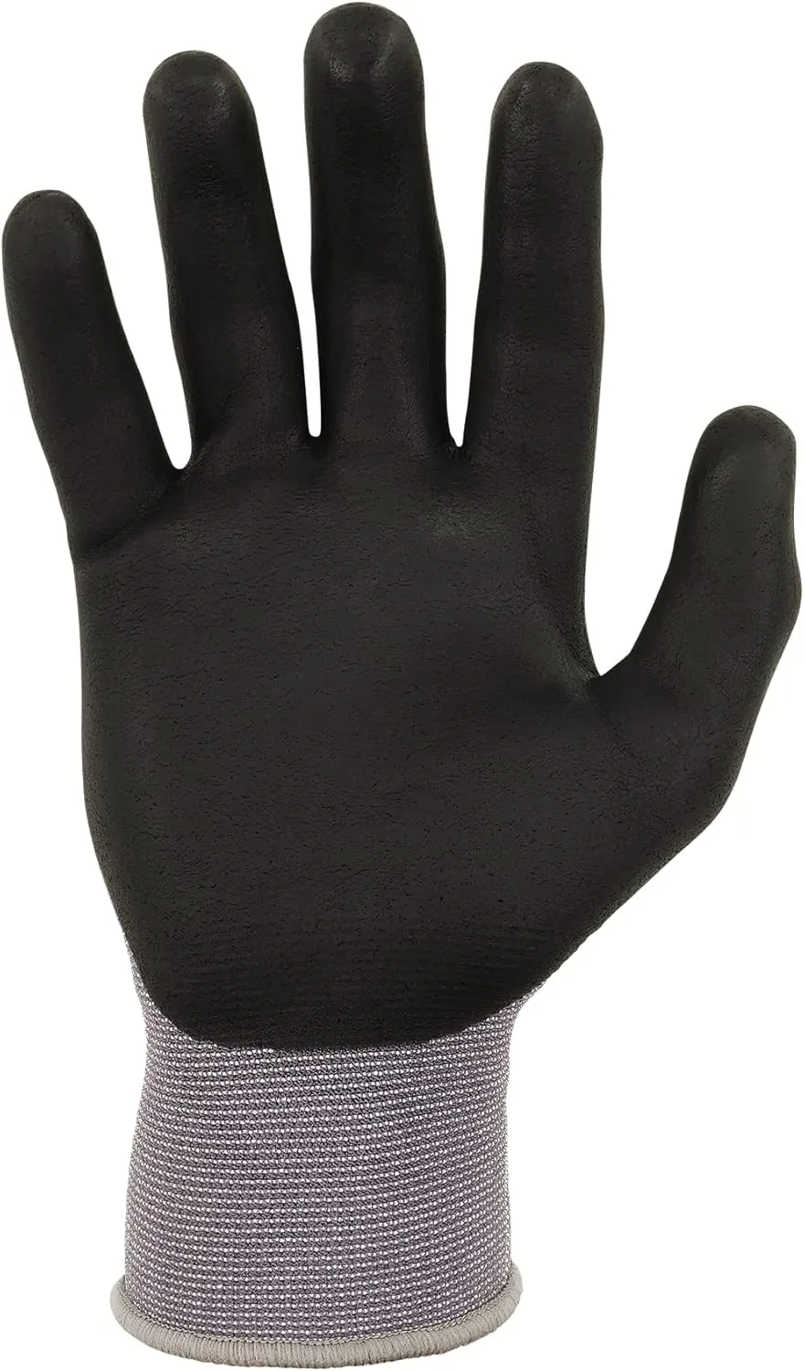 Ergodyne ProFlex 7000 Nitrile Coated Work Gloves, Foam Nitrile Palms for Flexible No Slip Grip - Gray, Extra Large