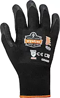 Nitrile Coated Work Gloves, High Dexterity, Ergodyne ProFlex 7001, Medium,Black Black 1 Count (Pack of 1)