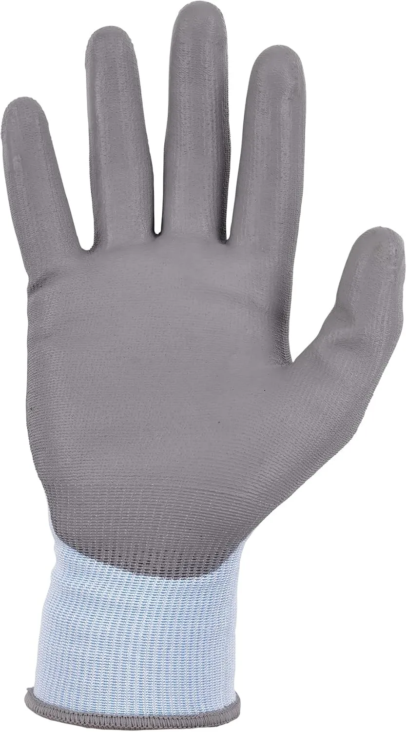 Ergodyne ProFlex 7025 Cut Resistant Work Gloves, PU Coated