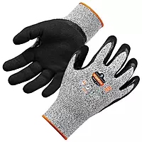 Ergodyne unisex adult Cut Resistant Work Gloves, A3, Surfaces, ANSI A3 Sandy Nitrile Coated Palms for Optimal Grip - of 1 US