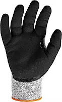 Ergodyne Nitrile Coated Work Gloves, Cut Resistant Level A3, Grip For Wet or Dry Enviroments, ProFlex 7031,Gray