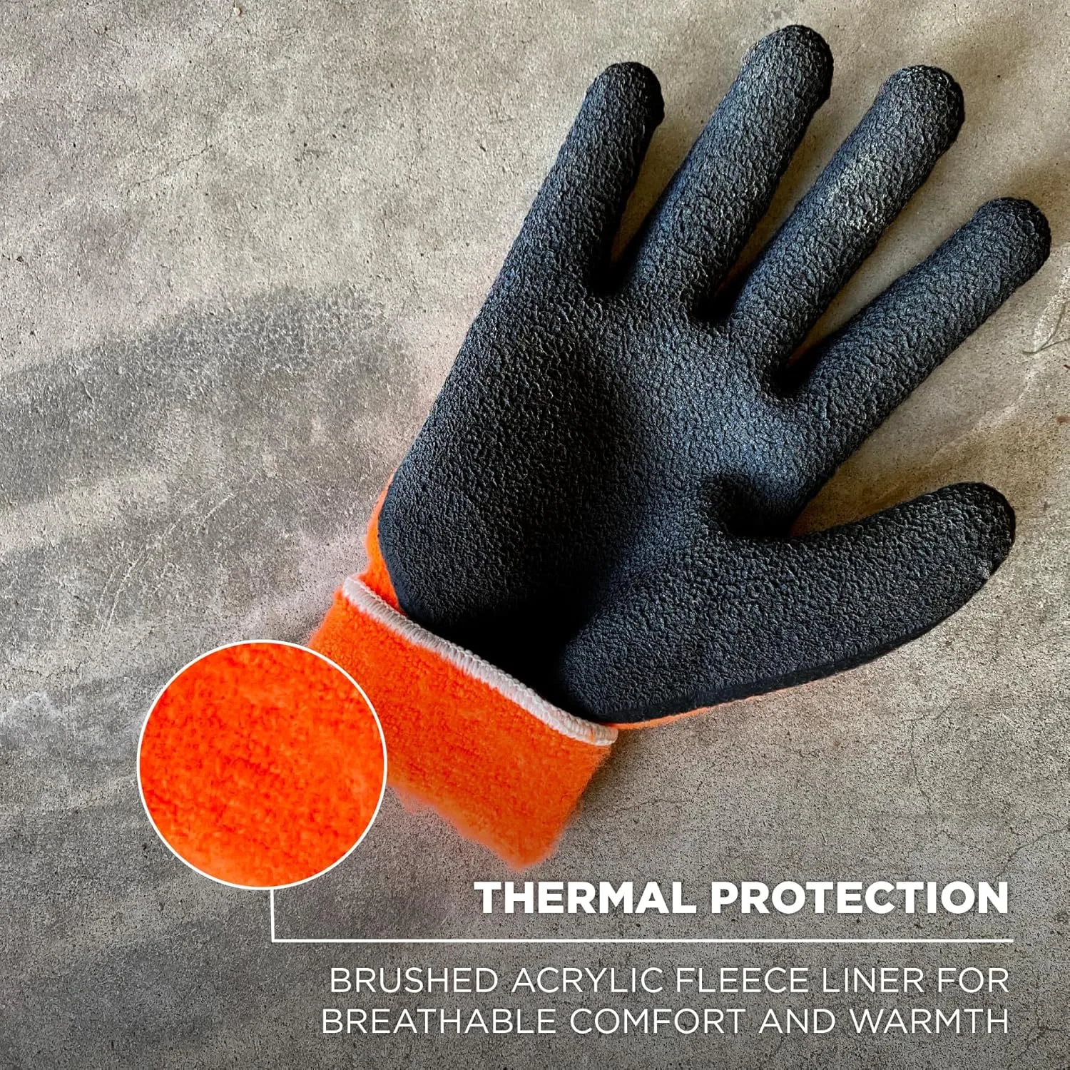 ERGODYNE ProFlex 7401 Coated Winter Work Gloves