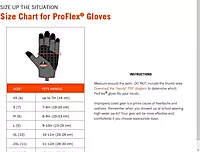 ProFlex 812 Work Glove, Synthetic Leather Palm, Breathable Comfort, Medium, Black