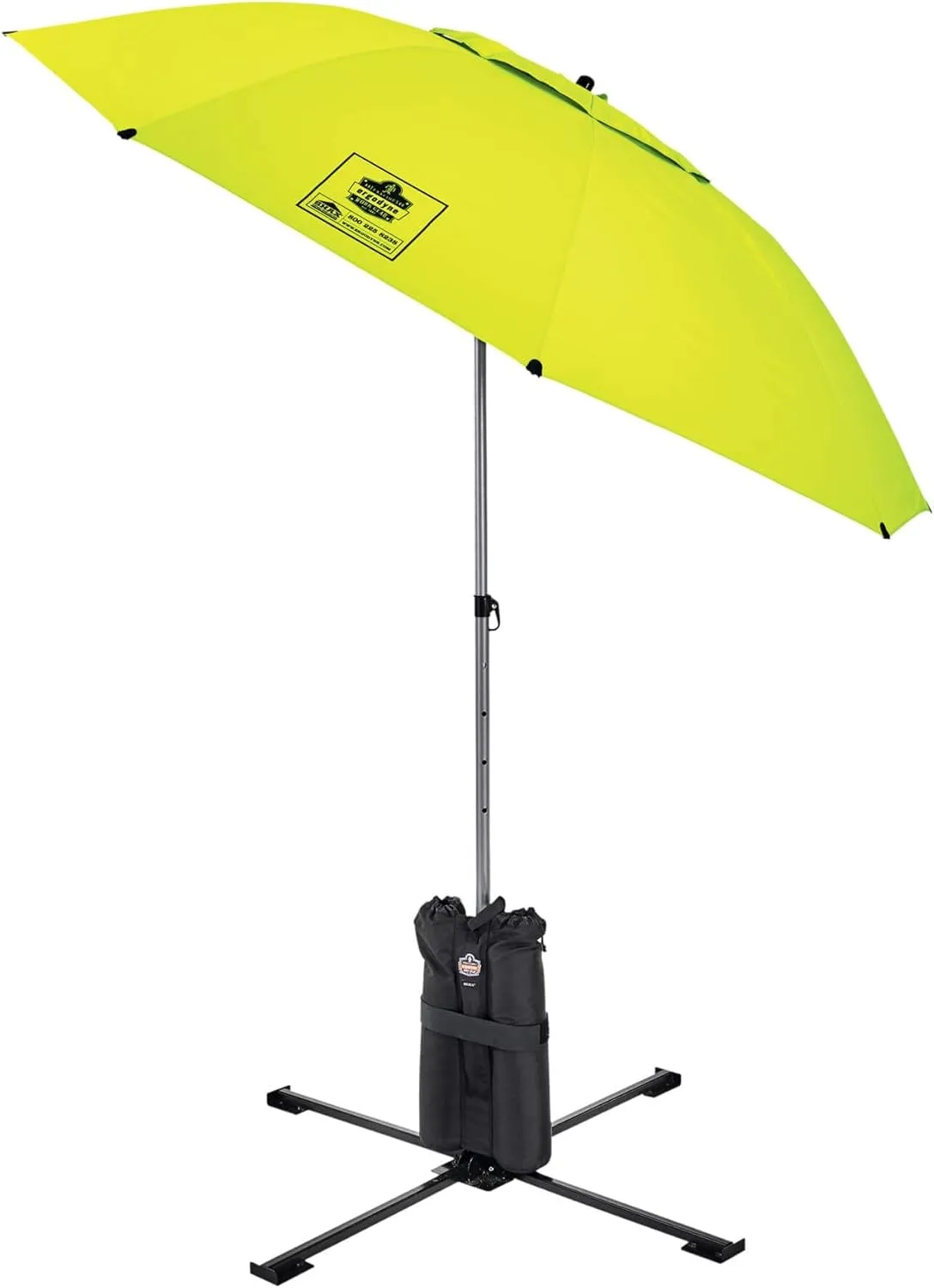 Weight Bags for Pop Up Canopy Tents or Umbrellas, Set of 2, Ergodyne SHAX 6094 , Black