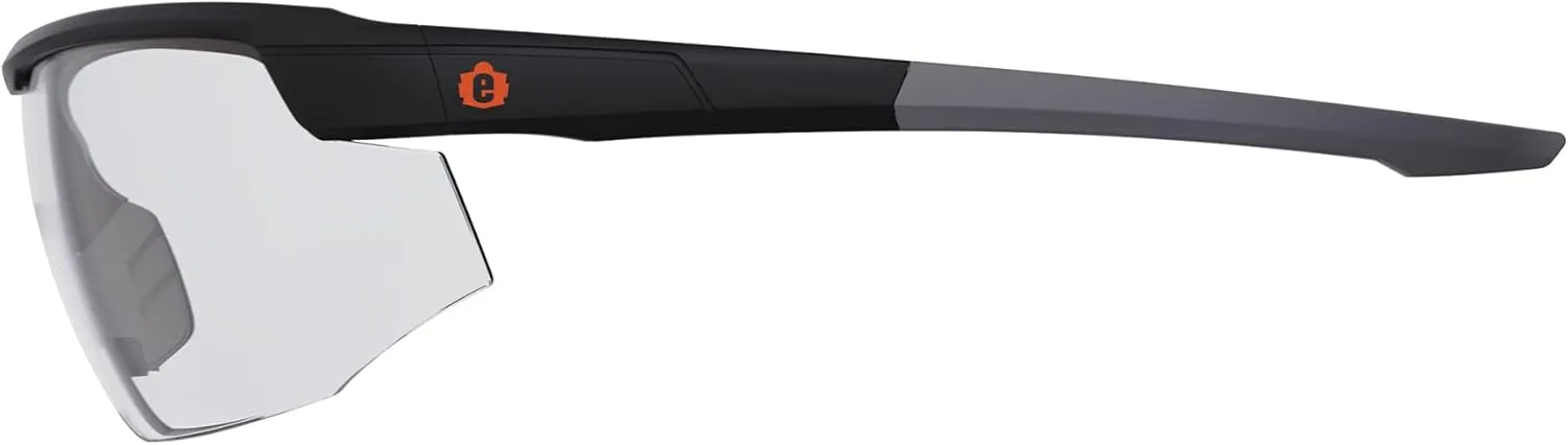 Ergodyne Skullerz SKOLL Anti-Fog Safety Glasses, Matte Black Frame