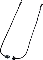 Ergodyne Skullerz 3251 Rope Slip-Fit EyeWear Lanyard, Black (Pack of 4)