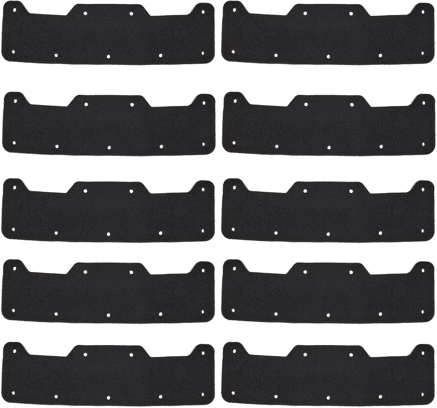 Skullerz 8953 Hard Shell Bump Cap Sweatband Replacement (10-Pack)