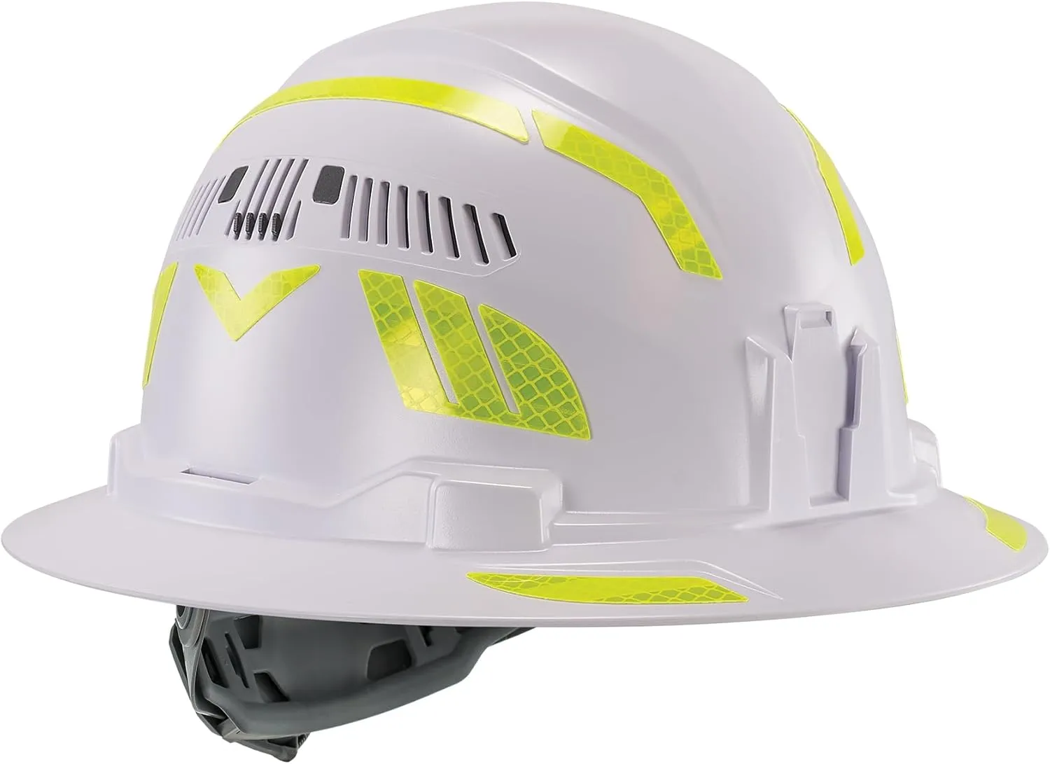 Ergodyne Skullerz 8961 Reflective Hard Hat Stickers, Safety Helmet Strips - Pack of 2