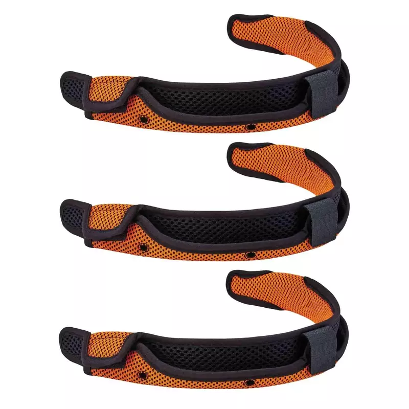 Ergodyne - 60194 Hard Hat Sweatband Replacement Pack (Includes 3), Skullerz 8984,Orange