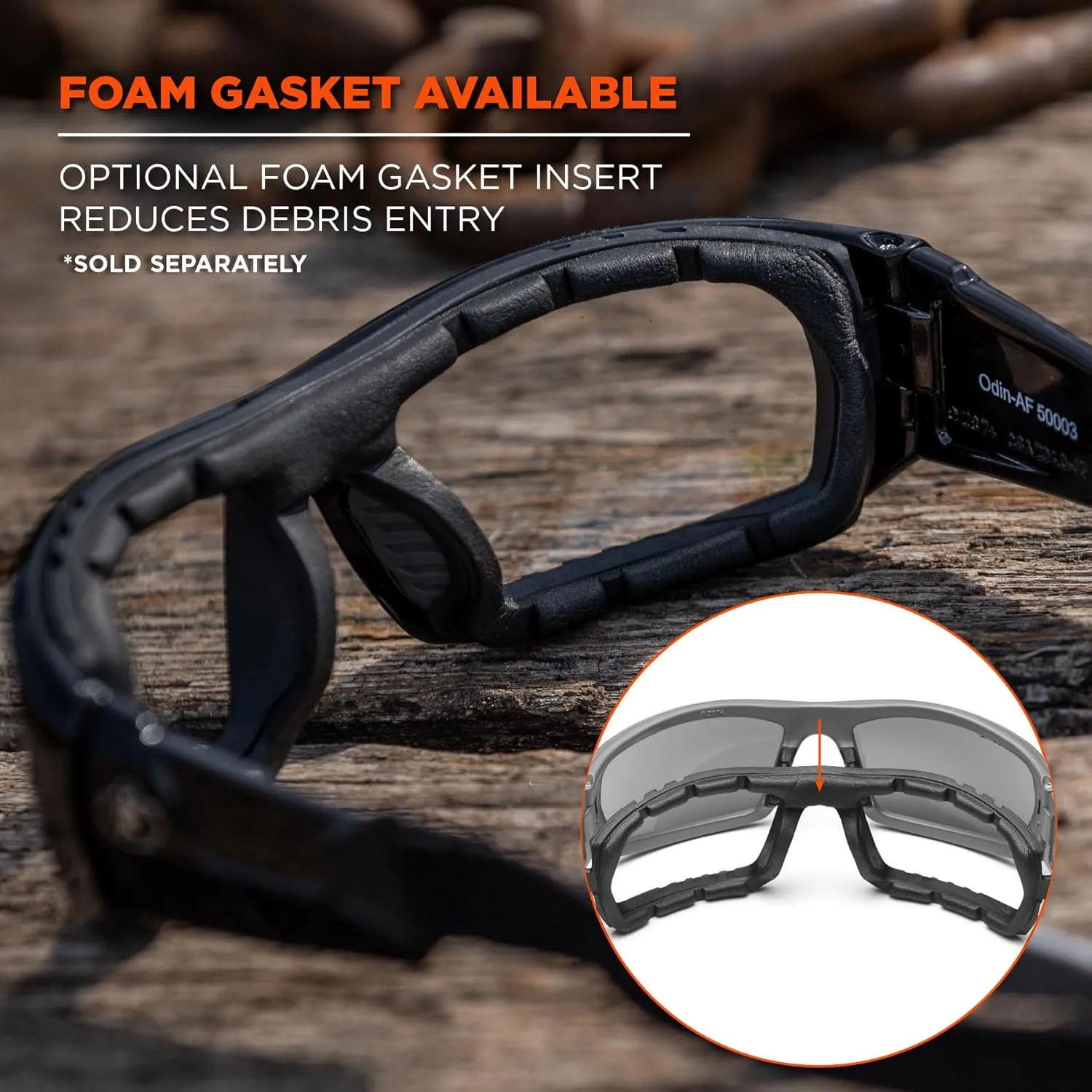 ERGODYNE Skullerz Odin Polarized Safety Sunglasses