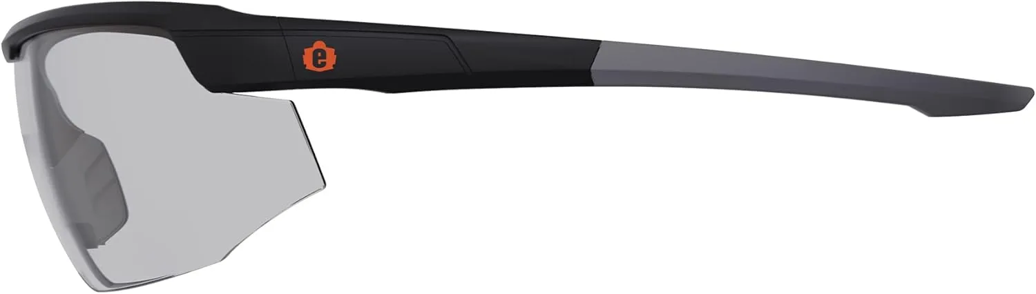Ergodyne Skullerz SKOLL Anti-Fog Safety Glasses, Matte Black Frame