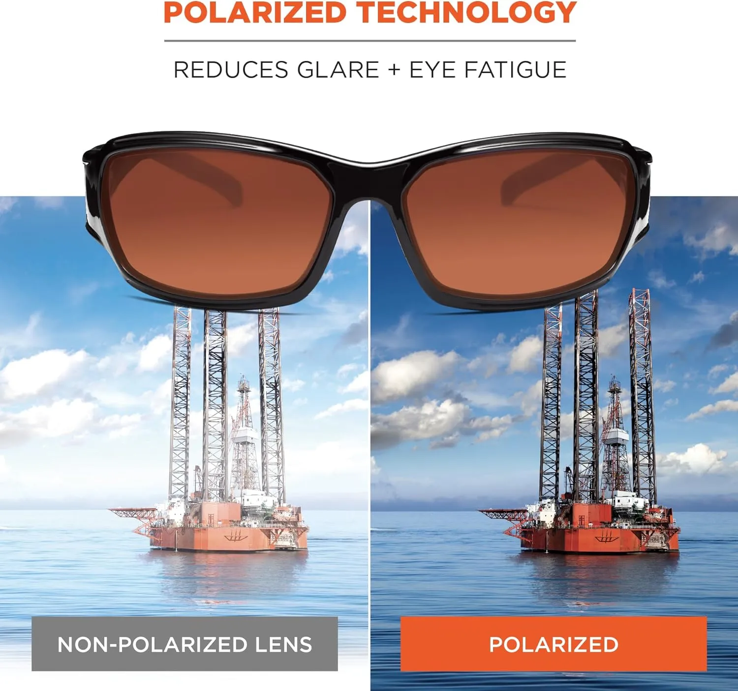 ERGODYNE Skullerz THOR Polarized Safety Glasses
